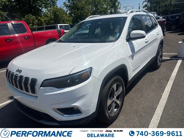 Bright White Clearcoat 2019 Jeep Cherokee SUV / Crossover Four-Wheel Drive 9-Speed Automatic