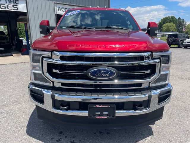 2022 Ford F-350SD Lariat - Red Metallic exterior view 2