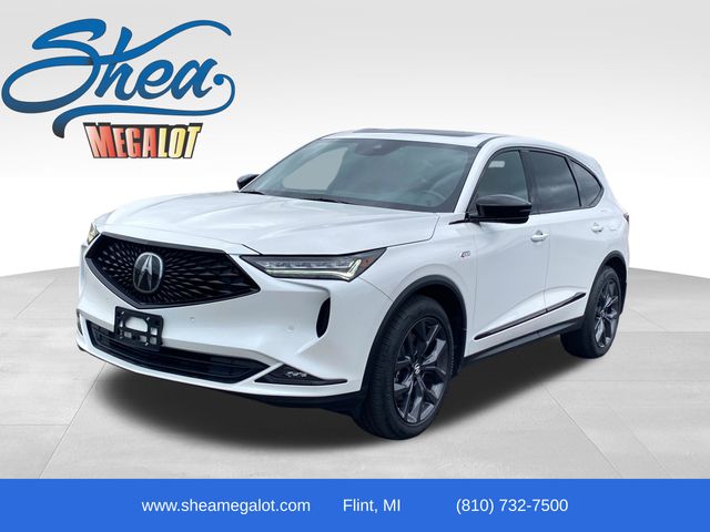 Platinum White Pearl 2024 Acura MDX SH-AWD with A-SPEC Package SUV / Crossover All-Wheel Drive Automatic