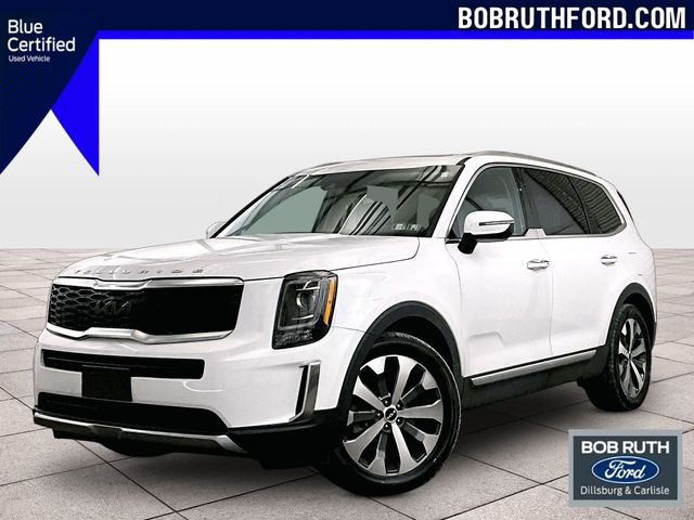 2022 Kia Telluride S White at Carlisle Cadillac Buick GMC