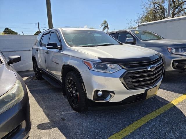 Silver Ice Metallic 2019 Chevrolet Traverse Premier FWD SUV / Crossover Front-Wheel Drive 9-Speed Automatic