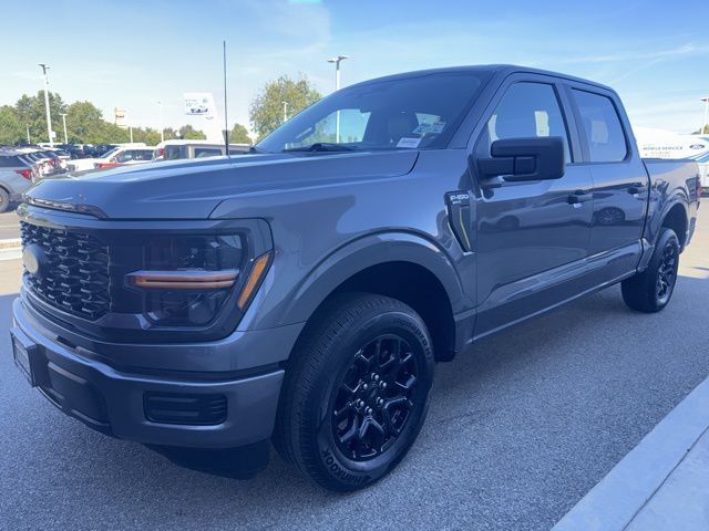 Gray Metallic 2025 Ford F-150 STX 4dr SuperCrew RWD Pickup Truck 4X2 Automatic