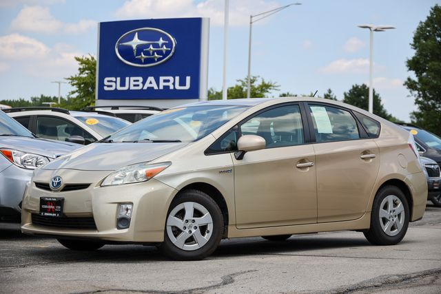 Gold 2010 Toyota Prius Hatchback Front-Wheel Drive Continuously Variable Transmission