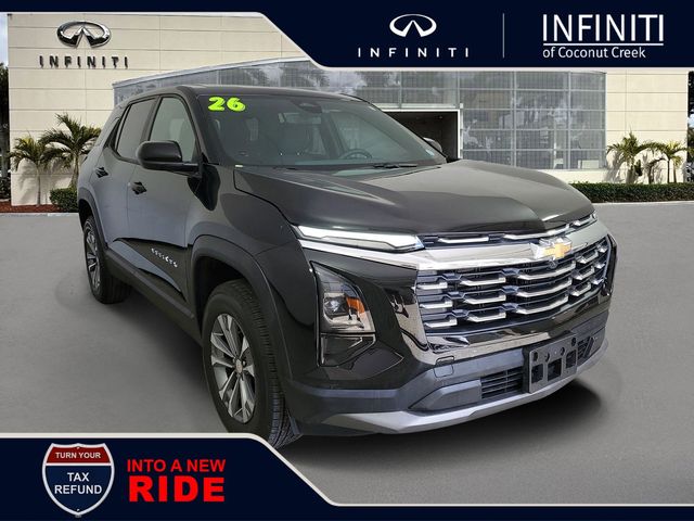 Black Metallic 2026 Chevrolet Equinox LT FWD SUV / Crossover Front-Wheel Drive Continuously Variable Transmission