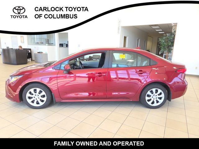 Red (Ruby Flare Pearl) 2026 Toyota Corolla Sedan Front-Wheel Drive Continuously Variable Transmission