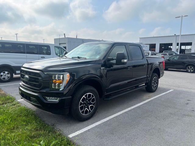 Black Metallic 2023 Ford F-150 Pickup Truck Four-Wheel Drive Automatic