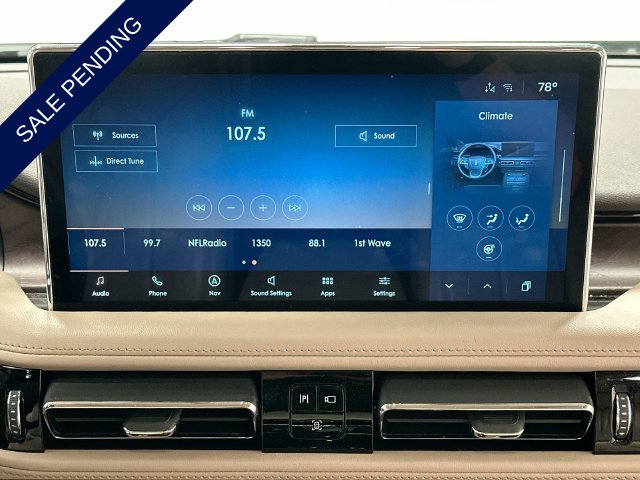 2023 Lincoln Nautilus Reserve White at Audi Porsche Sewickley