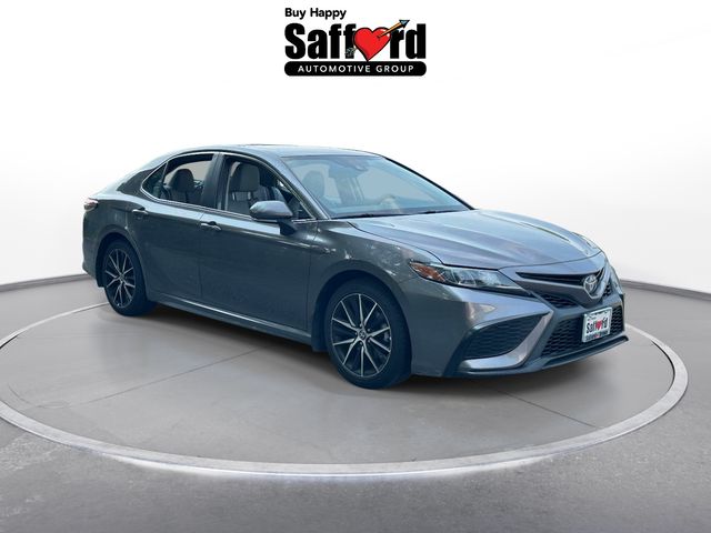Used 2022 Gray Toyota SE image 7