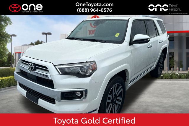 White (Blizzard Pearl) 2023 Toyota 4Runner Limited 4WD SUV / Crossover All-Wheel Drive 5-Speed Automatic