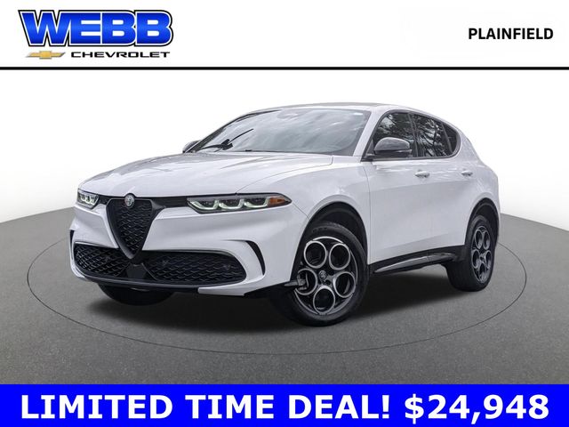 Milano White 2025 Alfa Romeo Tonale SUV / Crossover All-Wheel Drive 9-Speed Automatic