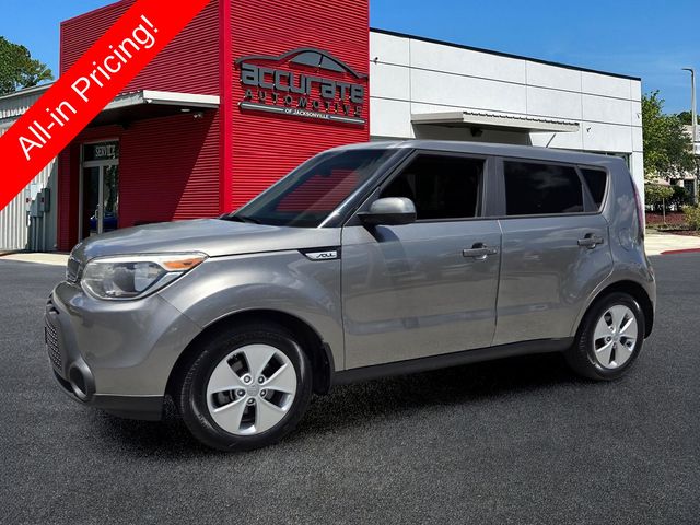 Titanium Gray 2016 Kia Soul Wagon Front-Wheel Drive 6-Speed Automatic