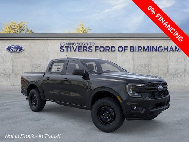 Shadow Black 2026 Ford Ranger Pickup Truck Four-Wheel Drive Automatic