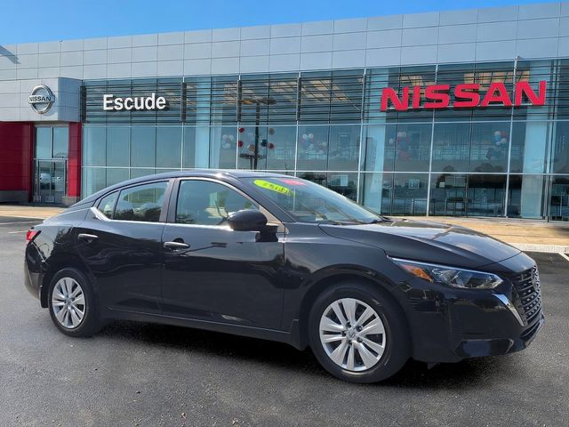 Super Black 2024 Nissan Sentra Sedan Front-Wheel Drive Continuously Variable Transmission