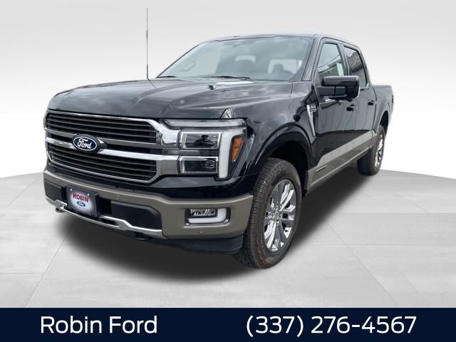 Black Metallic 2025 Ford F-150 King Ranch SuperCrew 4WD Pickup Truck Four-Wheel Drive Automatic