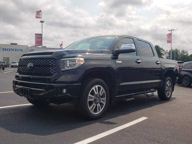 Midnight Black Metallic 2020 Toyota Tundra Pickup Truck Four-Wheel Drive 6-Speed Automatic