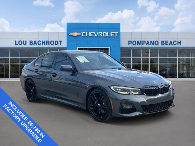 Mineral Gray Metallic 2020 BMW 3 Series Sedan Rear-Wheel Drive 8-Speed Automatic