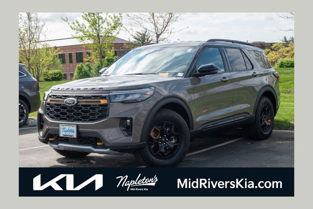 Marsh Gray 2026 Ford Explorer Tremor AWD SUV / Crossover All-Wheel Drive Automatic