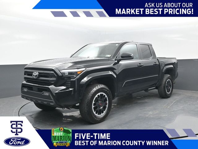 Black 2024 Toyota Tacoma Pickup Truck Four-Wheel Drive 8-Speed Automatic
