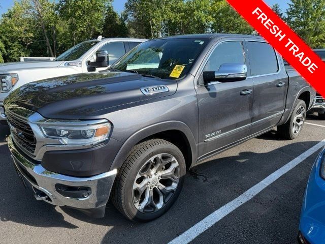 Crystal Metallic 2019 RAM 1500 Pickup Truck Four-Wheel Drive 8-Speed Automatic