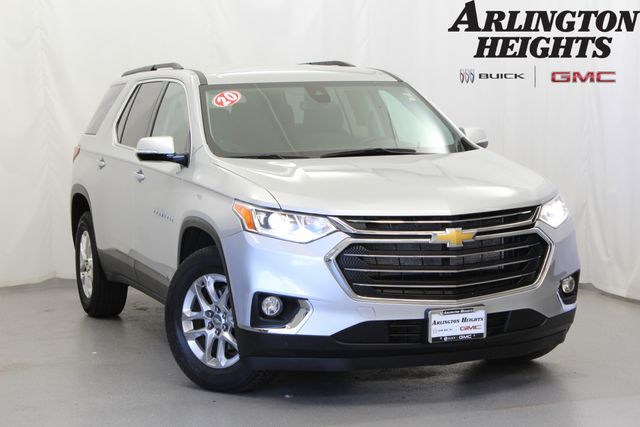 Silver Ice Metallic 2020 Chevrolet Traverse SUV / Crossover Front-Wheel Drive 9-Speed Automatic