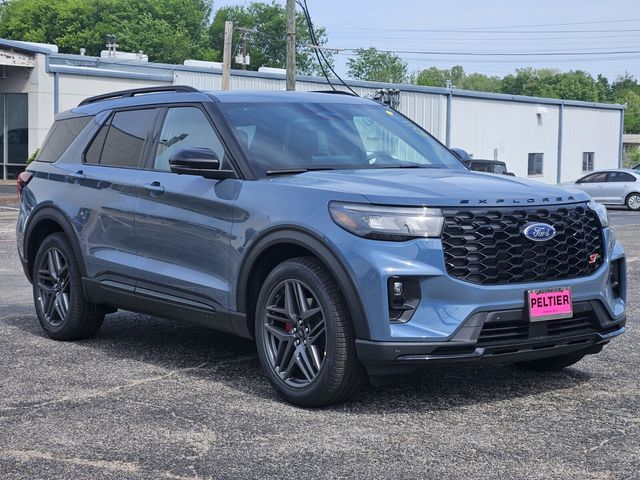 Vapor Blue Metallic 2026 Ford Explorer ST AWD SUV / Crossover All-Wheel Drive Automatic