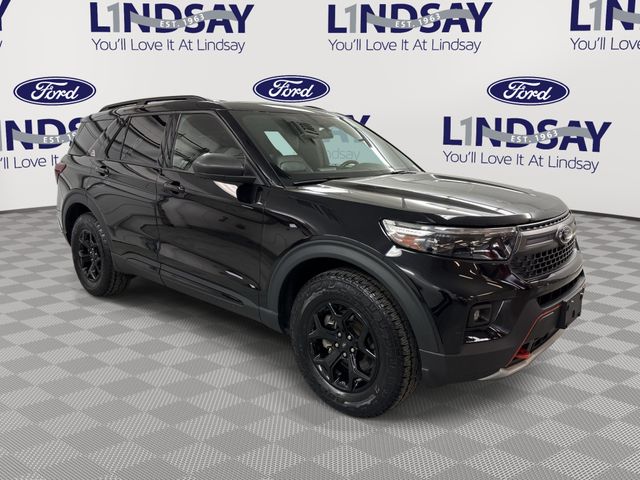 Agate Black Metallic 2022 Ford Explorer Timberline AWD SUV / Crossover All-Wheel Drive Automatic
