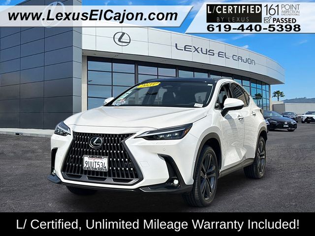 Eminent White Pearl 2025 Lexus NX Hybrid SUV / Crossover Continuously Variable Transmission