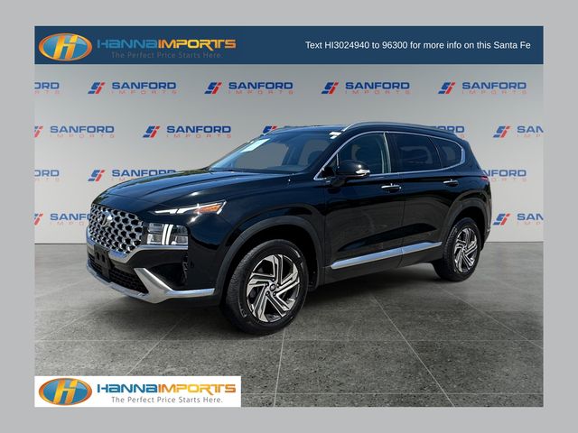 Twilight Black 2022 Hyundai Santa Fe SUV / Crossover All-Wheel Drive 8-Speed Automatic
