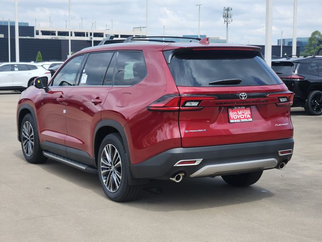 2026 Toyota Grand Highlander Hybrid MAX Platinum Red at Classic Chevrolet Galveston