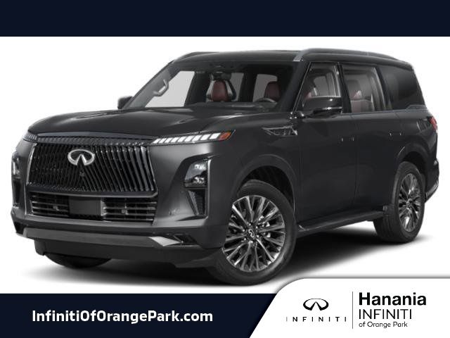 Dynamic Metal/Black Obsidian 2026 INFINITI QX80 SUV / Crossover All-Wheel Drive 9-Speed Automatic