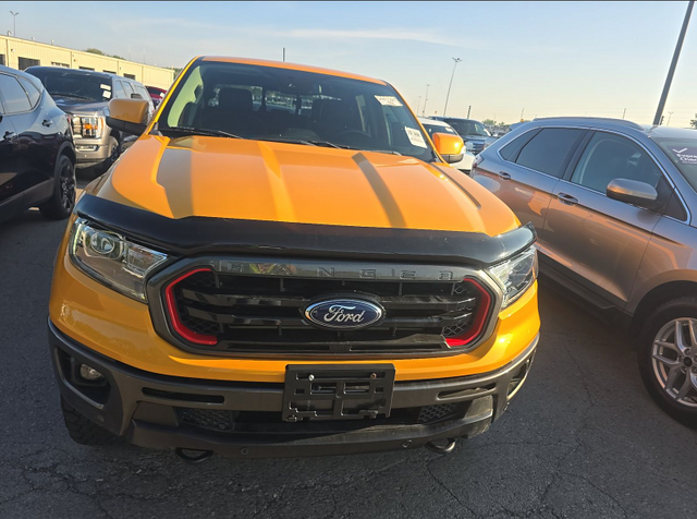 2022 Orange Metallic Ford Ranger Lariat 4X4 Truck