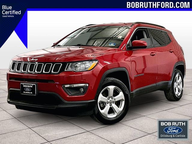 2018 Jeep Compass Latitude Red at Subaru and VW of Moon Township