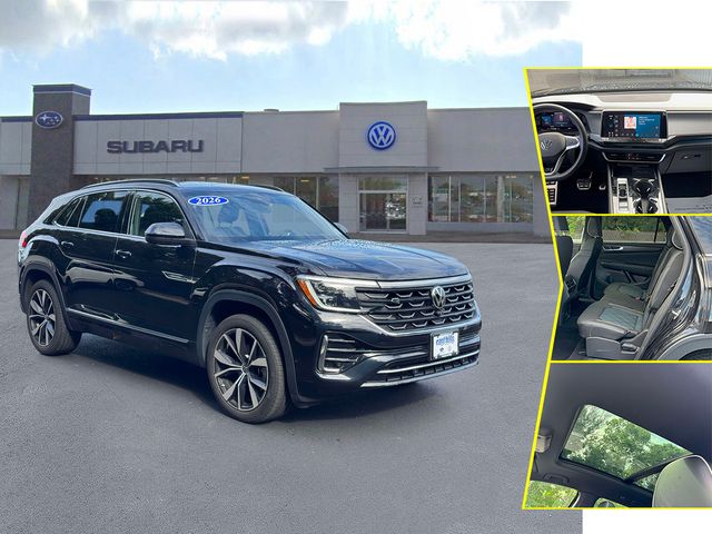 Deep Black 2026 Volkswagen Atlas Cross Sport SUV / Crossover All-Wheel Drive 8-Speed Automatic