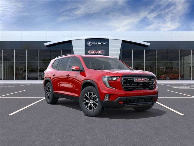 Volcanic Red Tintcoat 2026 GMC Acadia AT4 AWD SUV / Crossover Four-Wheel Drive 8-Speed Automatic