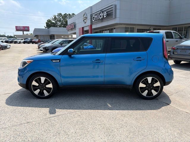 Caribbean Blue 2018 Kia Soul Wagon Front-Wheel Drive 6-Speed Automatic