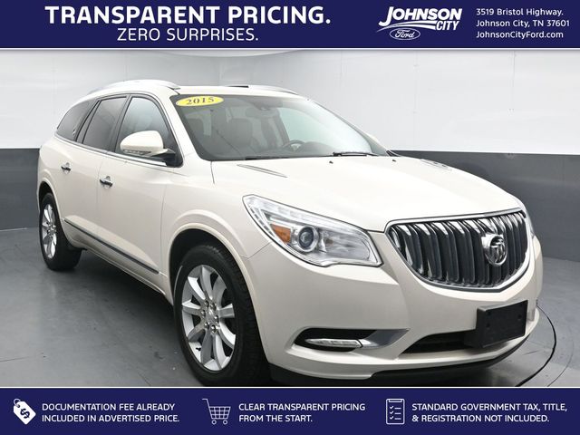 White Diamond Clearcoat 2015 Buick Enclave Premium AWD SUV / Crossover All-Wheel Drive 6-Speed Automatic Overdrive