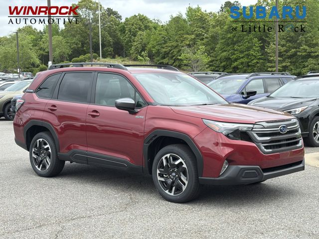 Crimson Red 2026 Subaru Forester Hybrid Premium AWD SUV / Crossover All-Wheel Drive Continuously Variable Transmission