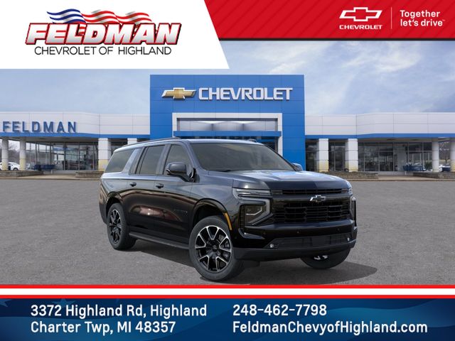 Black 2026 Chevrolet Suburban SUV / Crossover Four-Wheel Drive Automatic