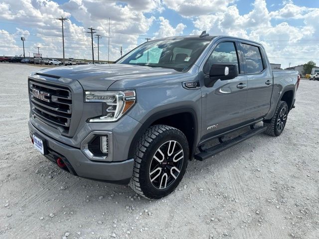 Gray (Steel Metallic) 2021 GMC Sierra 1500 Pickup Truck Four-Wheel Drive Automatic