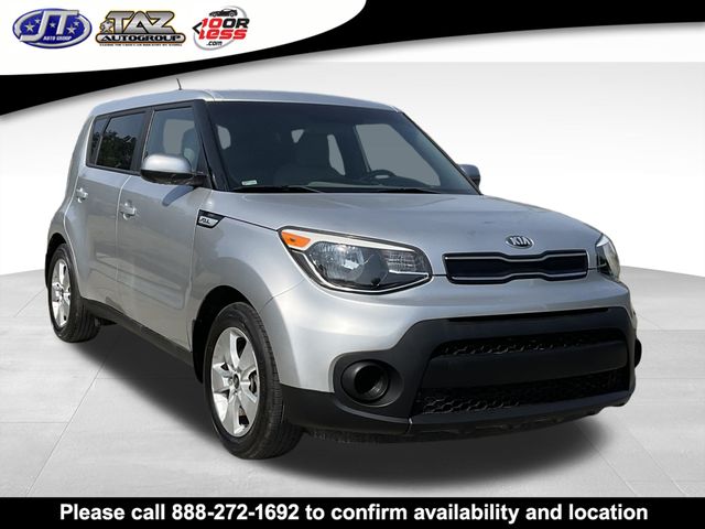 Bright Silver 2018 Kia Soul Base Wagon Front-Wheel Drive 6-Speed Automatic