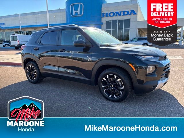 Mosaic Black Metallic 2021 Chevrolet Trailblazer SUV / Crossover Front-Wheel Drive Continuously Variable Transmission