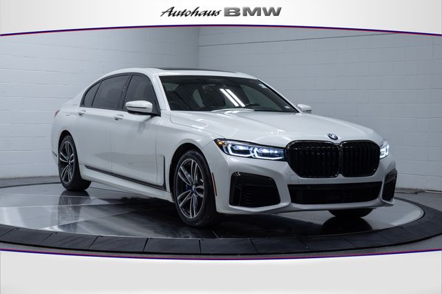 Mineral White Metallic 2021 BMW 7 Series Sedan All-Wheel Drive 8-Speed Automatic