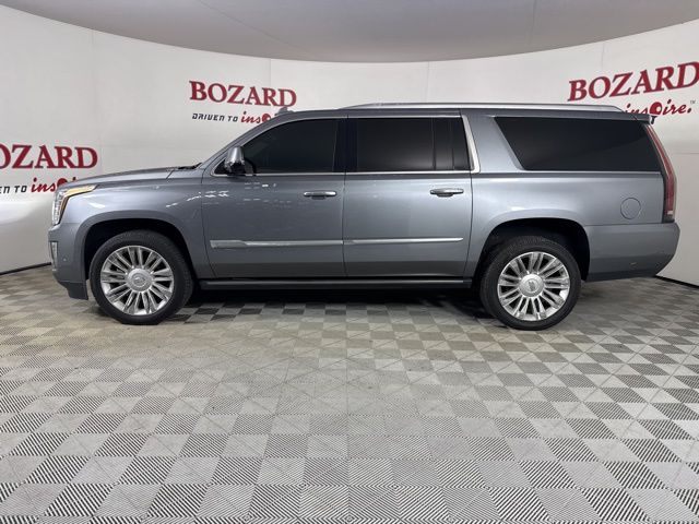 2019 Satin Steel Metallic Cadillac Escalade ESV Platinum Edition RWD SUV