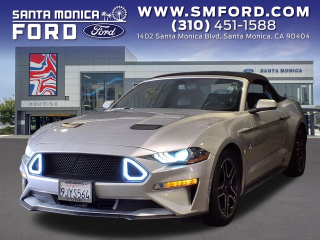 Ingot Silver Metallic 2019 Ford Mustang Convertible Rear-Wheel Drive Automatic