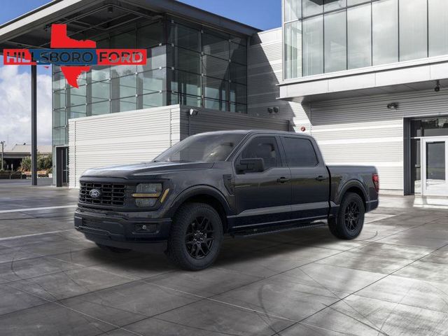 2024 Agate Black Metallic Ford F-150 STX Truck