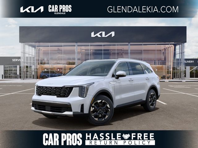 Glacial White Pearl 2026 Kia Sorento S FWD SUV / Crossover Front-Wheel Drive 8-Speed Automatic