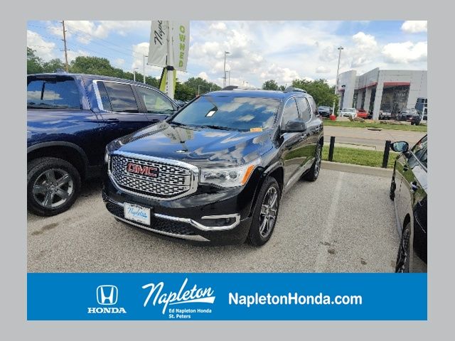 Black (Ebony Twilight Metallic) 2018 GMC Acadia Denali FWD SUV / Crossover Front-Wheel Drive 6-Speed Automatic