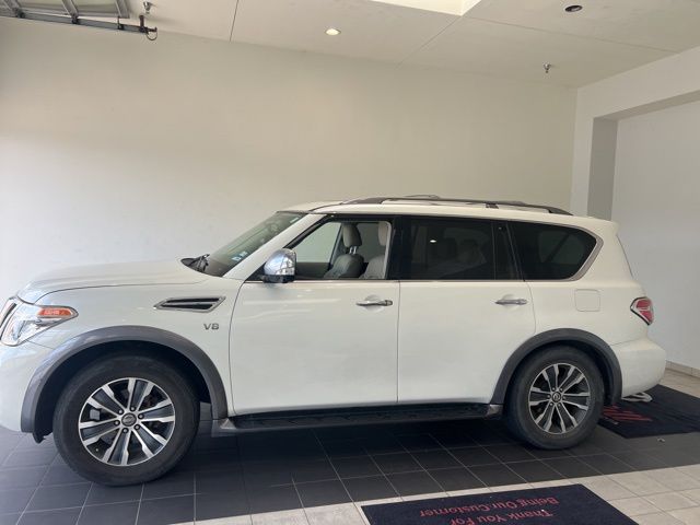2018 Nissan Armada SL White at EAG Ford Navasota