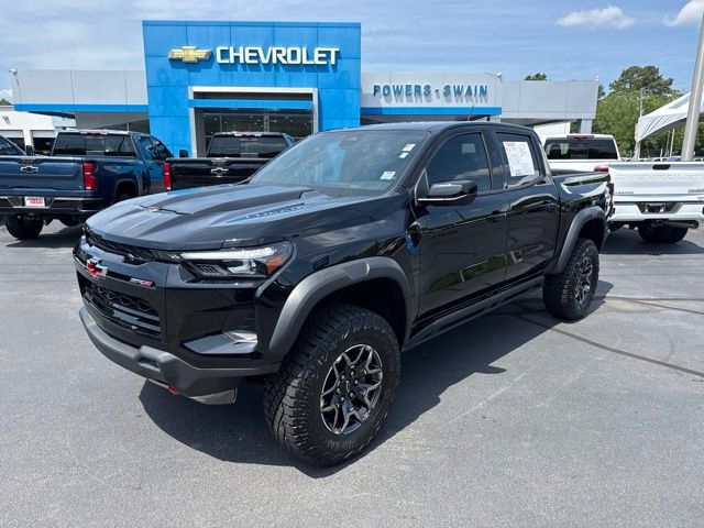 Black 2024 Chevrolet Colorado Pickup Truck Four-Wheel Drive 8-Speed Automatic