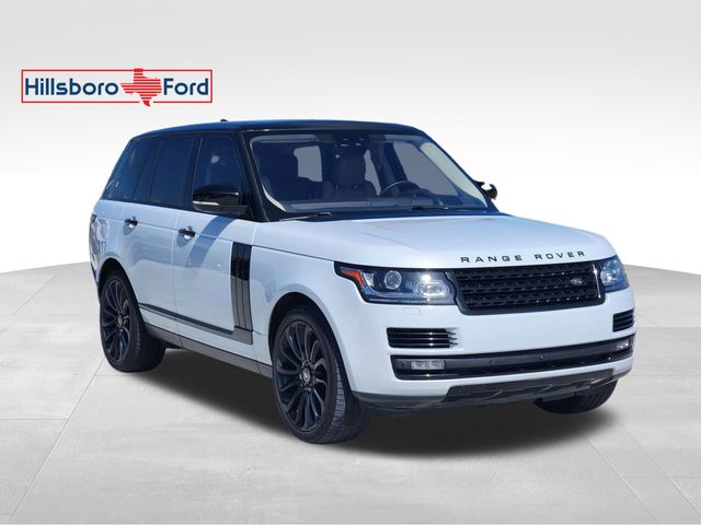 2017 Fuji White Land Rover Range Rover 3.0L V6 Supercharged HSE 4X4 SUV